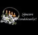 Sincere condoleanțe!
